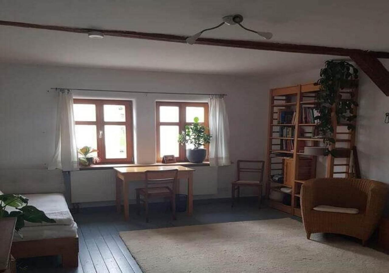 Aeltestes Haus In Quentel - Ferienwohnung 2 Mit Dachterrasse Lichtenau Екстериор снимка